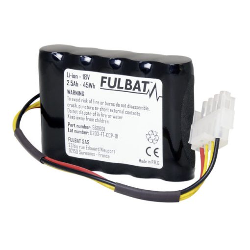 Akku Lithium Ionen 18,0 V 2,5 Ah