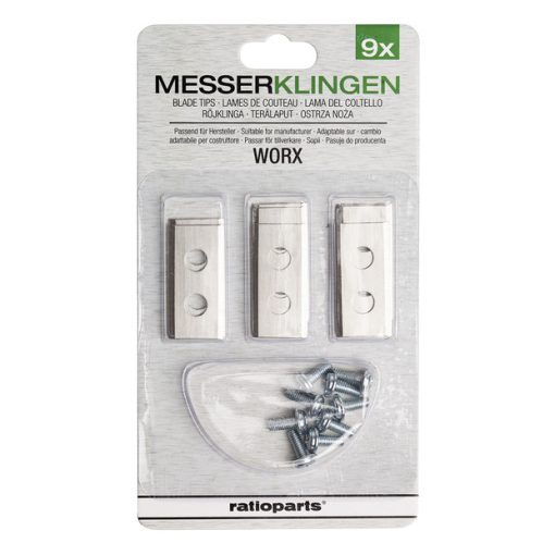 Fűnyíró-robot késpenge 36,2 x 7,0 mm