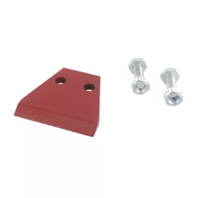 Tip and screws for earth drill