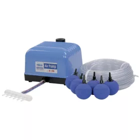 AquaForte V-10 Luftpumpensatz Hi-Flow Teich-Luftpumpen-Set