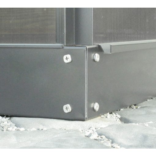Vitavia Steel Foundation for greenhouse Venus 6200 anthracite