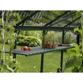   Vitavia Folding aluminum wall shelf 120.0 x 30.0 cm dark green
