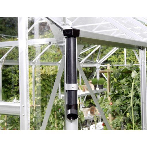 Vitavia PVC rainwater downpipe set