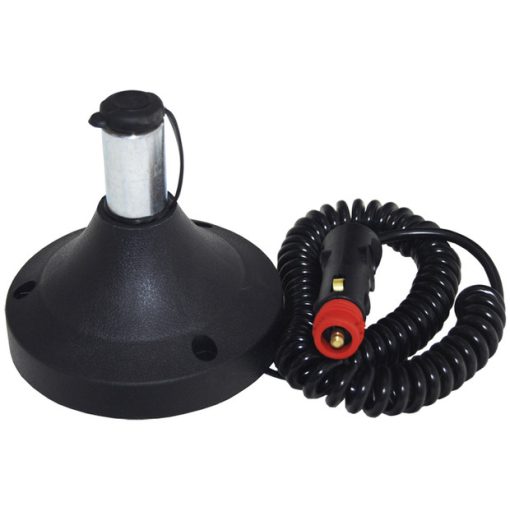Tube socket holder magnetic for rotating beacons