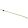 "Brass spray pipe bent, 60 cm, thread G1/4"""