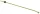 "Brass spray pipe bent, 60 cm, thread G1/4"""