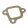 Air Cleaner Gasket suitable for YANMAR