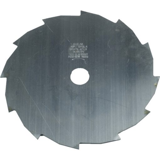 12-fogú vágótárcsa 220 x 25,4 x 1,6 mm