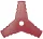 3-tooth Elasto Blade 250 x 25.4 x 4.0 mm
