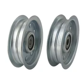 Tensioner pulley steel