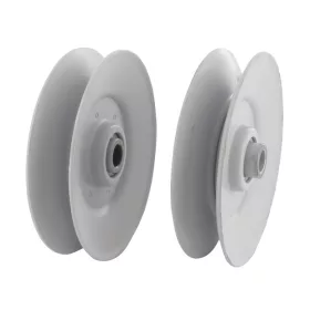 Tensioner pulley steel