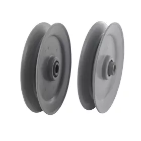 Tensioner pulley steel
