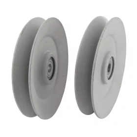 Tensioner pulley steel