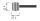 Bowden Cable - Barrel nipple - 2200 mm