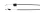 Clutch cable suitable for MOUNTFIELD