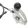 Throttle lever suitable for SCAG