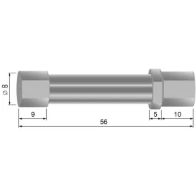 Bowden cable adjusting screw Ø 8.0 mm