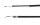Throttle cable suitable for SHINDAIWA
