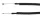 Throttle cable suitable for SHINDAIWA