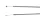 Throttle cable suitable for SHINDAIWA