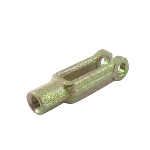 "Clevis with female thread 1/4""-28"