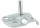 Axle Knuckle left suitable for HONDA