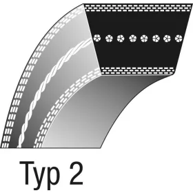 Ékszíj tip.2 - 12.7 x 2210
