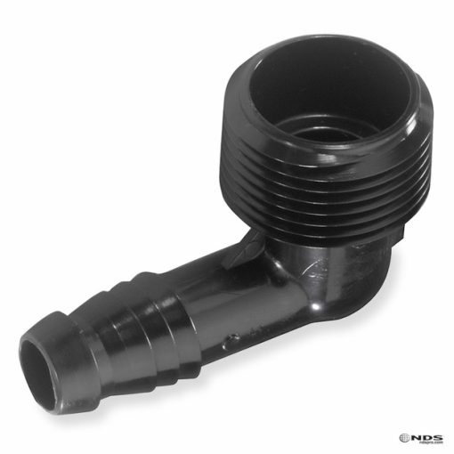 "NORMA Swivel pipe connector elbow, 1/2"" ET"