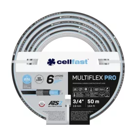   "CELLFAST Gardenhose MULTIFLEX PRO ATSV 3/4"" 50m"