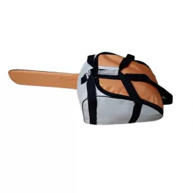Chainsaw Bag grey/orange