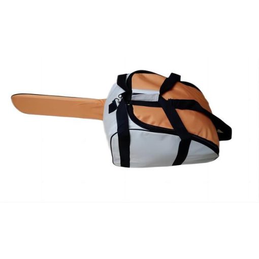 Chainsaw Bag grey/orange