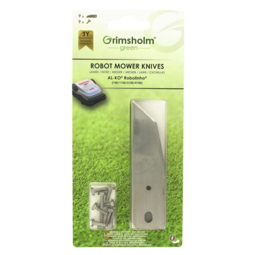 Robot Mower Knive 93 x 24.5 mm - 9er Set