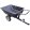 TURFMASTER Tipping trailer 200 kg