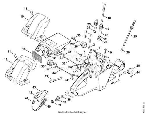 STIHL robbantott ábra STH-F4828E67EBE6B85A – alkatrész pozíció: 21