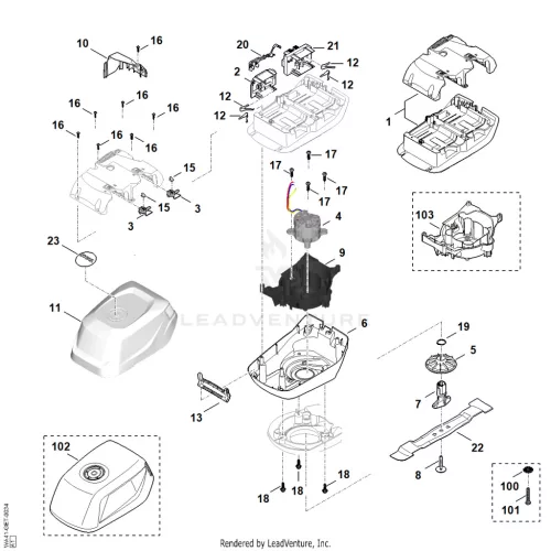 AD - Motor, Kés – pozíció: 1