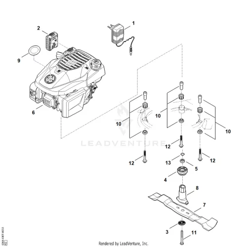 AF - Motor, Kés – pozíció: 1