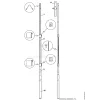 Cserefogantyú wrap SP122 markolat fedél STIHL 0000-881-4140