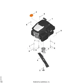 Csavar STIHL 0000-951-3505