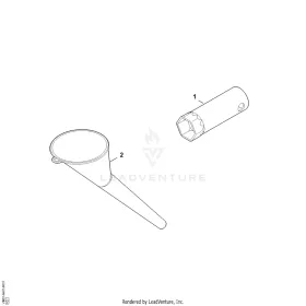 Gyertyakulcs STIHL 0812-190-1005