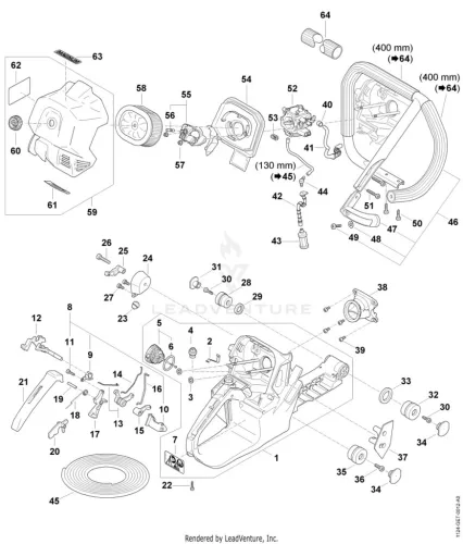 STIHL robbantott ábra STH-647DCB5FE2F24FFC – alkatrész pozíció: 2