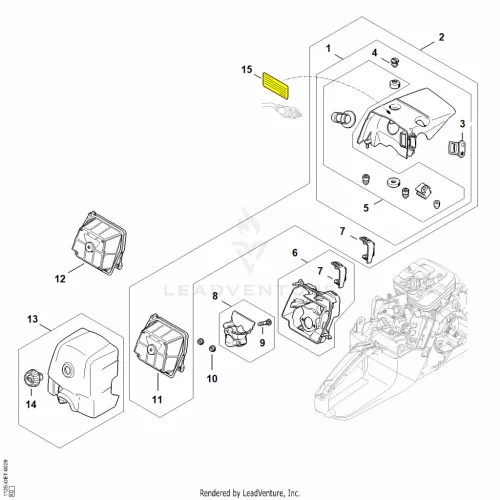 STIHL robbantott ábra STH-2949006A0E5B2CD8 – alkatrész pozíció: 9