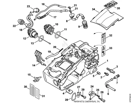 AB - Motor Burkolat – pozíció: 16