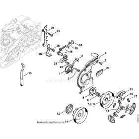 LÁNCKERÉK 3/8"P 7 Z