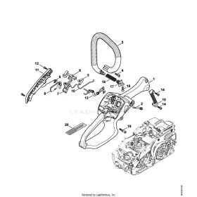Anti-vibrációs csapágydugasz STIHL 1137-792-2902