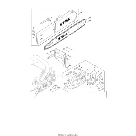 STIHL robbantott ábra STH-F3B29E12D8B8464B – pozíció: 11