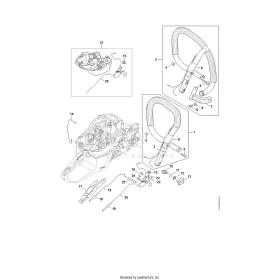 Fogantyúcső STIHL 1142-790-1720