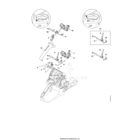 Vezérlőtengely STIHL 1144-182-0911