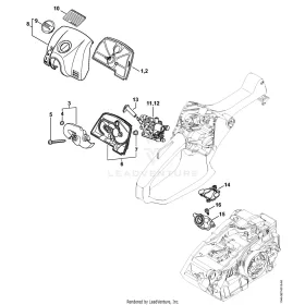 Fedél STIHL 1146-021-1700