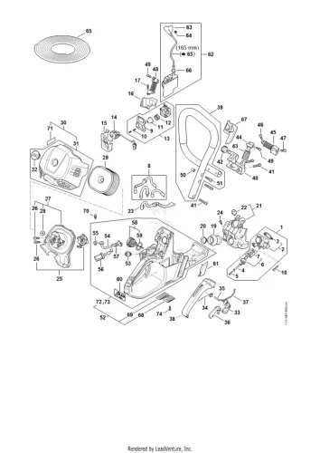 STIHL robbantott ábra STH-ED8E895354AABA15 – alkatrész pozíció: 3