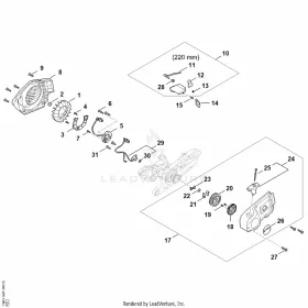 STIHL robbantott ábra STH-4A30EFC1860CBBE6 – pozíció: 6